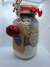 Load image into Gallery viewer, Plant-based Oatmeal-Cranberry Chocolate Chips Cookies in a jar mix
