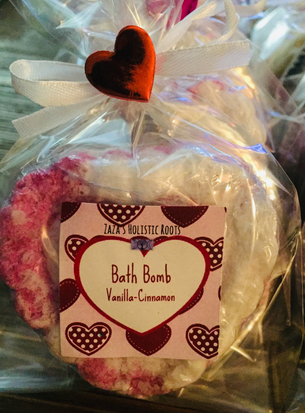 Heart Shaped Bath Bombs